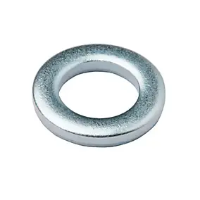Rondelles plates de taille moyenne en acier inoxydable A2 ø 6mm - 10 pièces