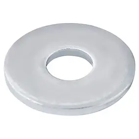 Rondelles plates larges en acier au carbone ø 5mm - 10 pièces