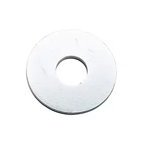 Rondelles plates larges en acier au carbone ø 18mm - 5 pièces