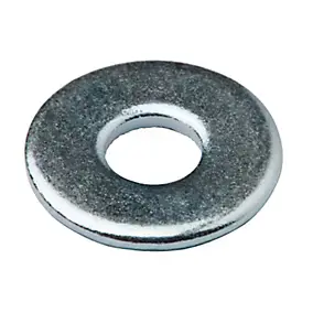 Rondelles plates larges de réparation en acier au carbone ø 4mm - 10 pièces