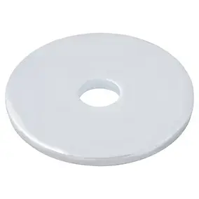 Rondelles plates larges de réparation en acier au carbone ø 6mm - 10 pièces