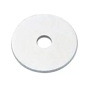 Rondelles plates larges de réparation en acier au carbone ø 8mm - 10 pièces