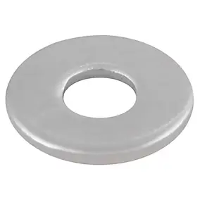 Grandes rondelles plates en acier inoxydable A4 ø 4mm - 10 pièces