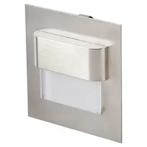 Spot à encastrer LED carré blanc neutre