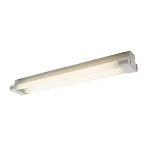 Réglette fluo compact T8 "Kensa" blanc 2 x 36W 120 cm
