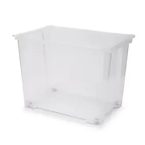 Boîte en plastique 63 L Kaze transparent