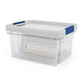 Boîte en plastique Xago transparent 15 L (S)