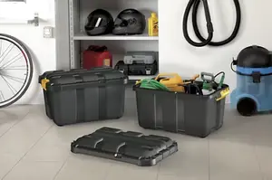 Malle noire haute résistance 49 L + couvercle SKYDA