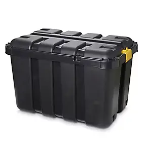 Coffre en plastique Skyda noir 149 L