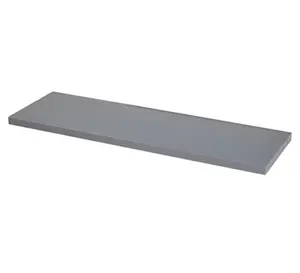 Tablette bleu gris l. 60 cm x p. 23,5 cm - ép. 38 mm