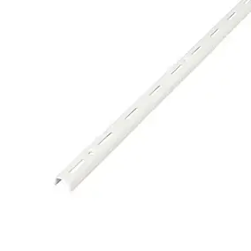 Crémaillère Lony simple perforation 100cm blanc Form