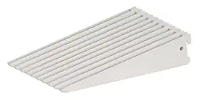 Console double vendue par 10 blanc profondeur 22 cm Form compatible Twinny et Poppit