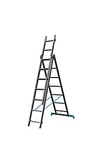 Échelle multiposition 3 x 7 marches - 4,65 m