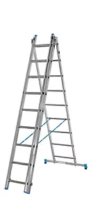 Échelle multiposition 3 x 9 marches - 6 m