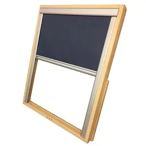 Store occultant bleu pour fenêtre de toit - H. 118 x l. 114 cm