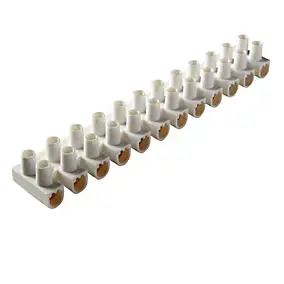 Barrette de connexion 12 X 2 entrées Diall 25 mm² / 60 A