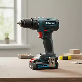 Perceuse visseuse sans fil Erbauer 18V EDD18-Li-2 4Ah
