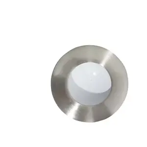 Lot de 3 spots invisibles LED intégrées chrome brossé IP20 (72265)