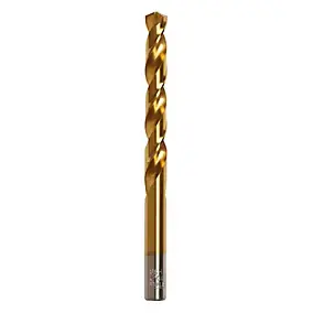 Foret métal (x1) - dimensions Ø.10,2 x L.133 mm - emmanchement Cylindrique - Erbauer