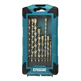 Coffret forets béton Erbauer (10 pcs)