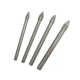 Coffret forets pour carrelage et verre à flèche Universal (4pcs)