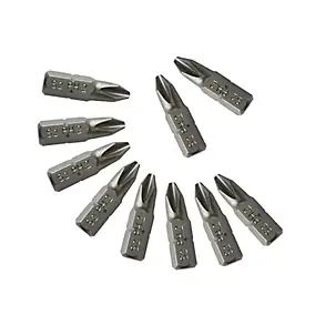 Embout de vissage standard PH2 25 mm Universel - 10 pièces