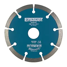 Disque diamant discontinu Erbauer 115x22,2 mm