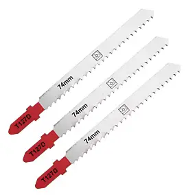 3 lames de scie sauteuse T droite propre aluminium et non-ferreux