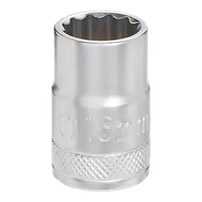 Douille simple standard Magnusson 1/2" 16 mm