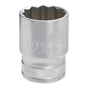 Douille simple standard Magnusson 1/2" 21 mm