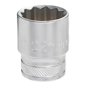 Douille simple standard Magnusson 1/2" 22 mm
