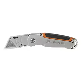 Couteau rétractable Magnusson Noir et orange