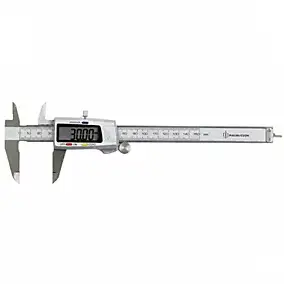 Pied à coulisse numérique Magnusson longueur de mesure 0 à 150 mm précision 0,02 mm en acier inoxydable