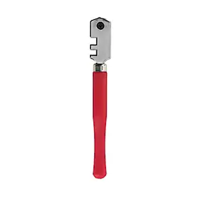Coupe-verre acier 6 lames L. 130mm plastique noir