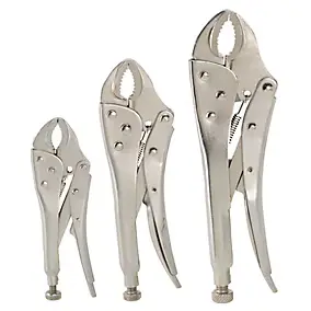 Pince étau PL115 acier au carbone vendue par 3 pièces
