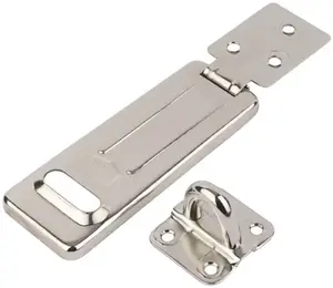 Verrou 120 x 30 mm Moraillon et demi-anneau