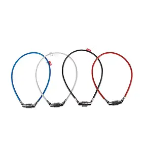 Antivol pour vélo 550 x 90mm Acier Multicolore