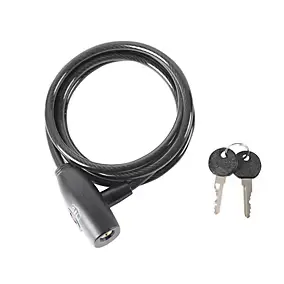 Antivol pour vélo noir 8 x 1800 mm Smith & Locke