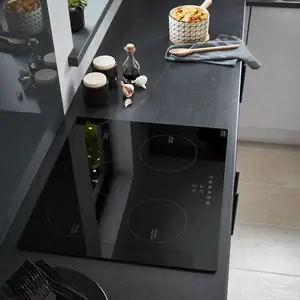 Plaque de cuisson à induction 4 zones - L. 56,5 x P. 49,5 cm - 6400 W