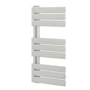 Radiateur sèche-serviettes en échelle à barre plate 379 W 92 x 55 cm