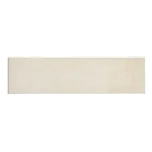 Plinthe en carrelage "Konkrete" ivoire - 8 x 30,7 cm