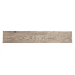 Carrelage de sol intérieur "Cotage Wood" beige - l. 20 x L. 120 cm