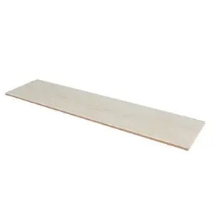 Carrelage de sol intérieur "Arrezo" blanc - l. 15 x L. 60 cm