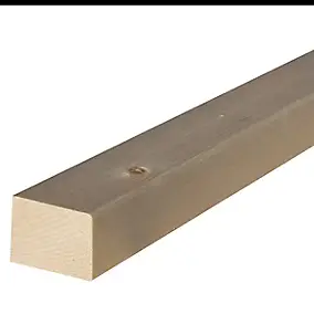 Lambourde non traitée et rabotée 63 x 38 mm L.2,4 m