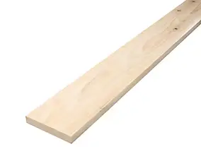 Planche de coffrage brute L.3 m x 25 x 150 mm