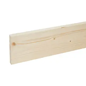 Planche rabotée 18 x 119 mm L.2,4 m (vendu par lot de 4)