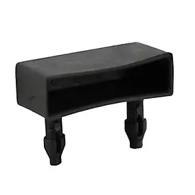 2 Embouts clips lattes noirs 53 x 35 mm ép.8 mm
