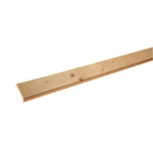 Nez de cloison en sapin 2,50 M - Section 21 x 27 mm