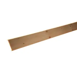 Nez de cloison en sapin - 21 x 87 mm. L. 2m50