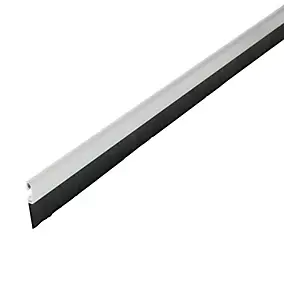 Bas de porte sol aluminium brossé Diall L.100 cm